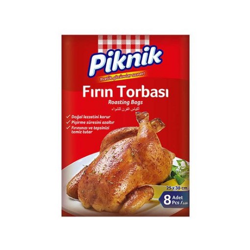 PİKNİK 1405-P FIRIN TORBASI 8 ADET. ürün görseli