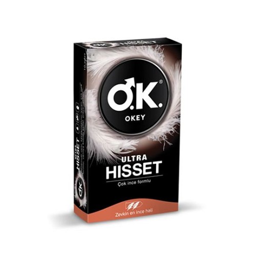 OKEY PREZERVATİF 10 LU ULTRA HİSSET. ürün görseli