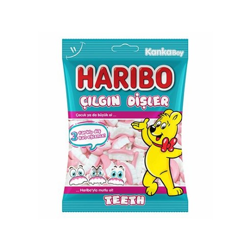 HARİBO ÇILGIN DİŞLER 80 GR. ürün görseli
