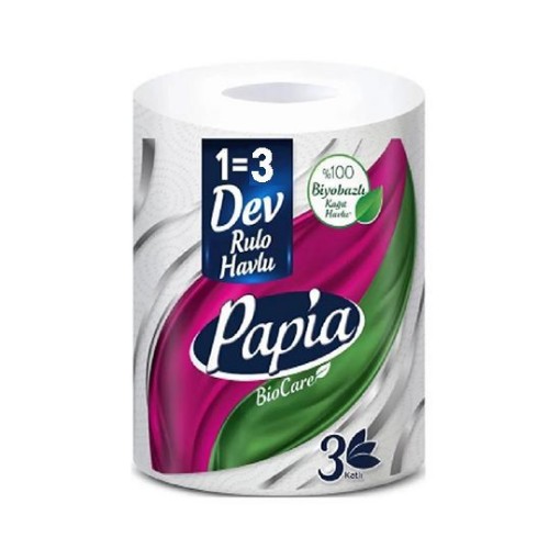 PAPİA KAĞIT HAVLU 1=3 DEV. ürün görseli