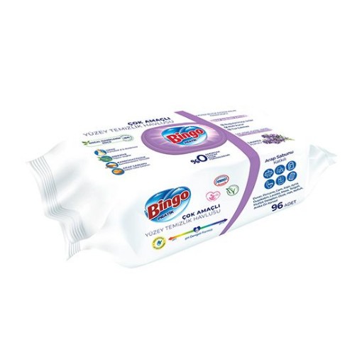 BİNGO TEMİZLİK HAVLUSU 96 LI LAVANTA. ürün görseli